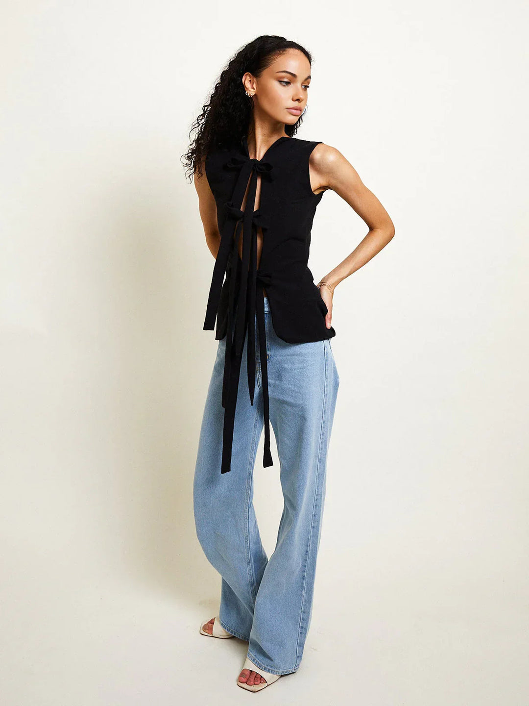 Drune | Trendiges Bindetop Modernes Design Unik und Schick