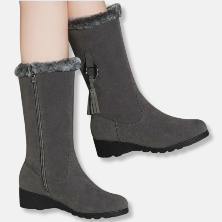 Drune | Stiefel - Mittelknöchel Schaft - Niedriger Keilabsatz