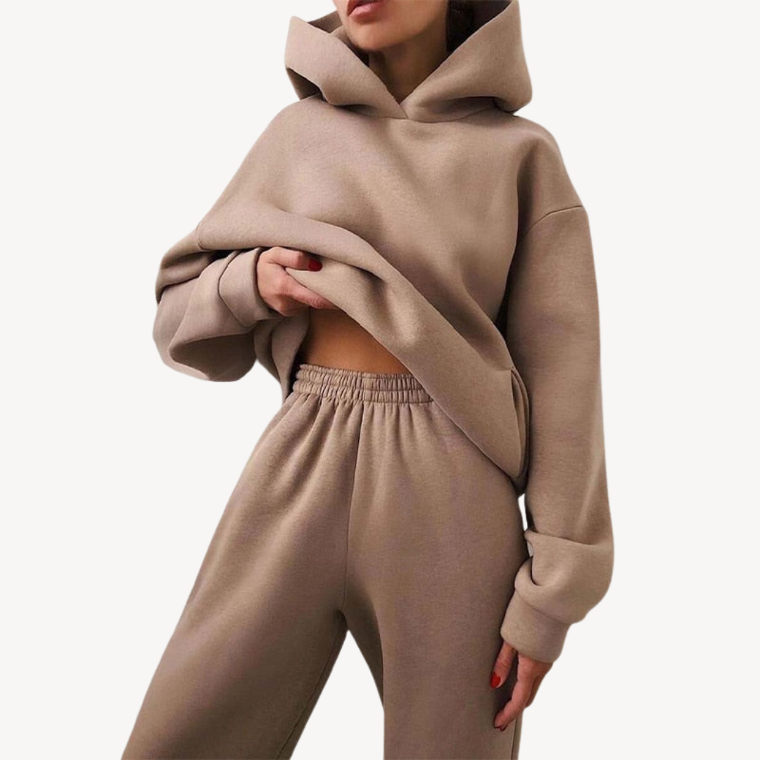 Drune | Damen Hoodie und Jogginghose Set