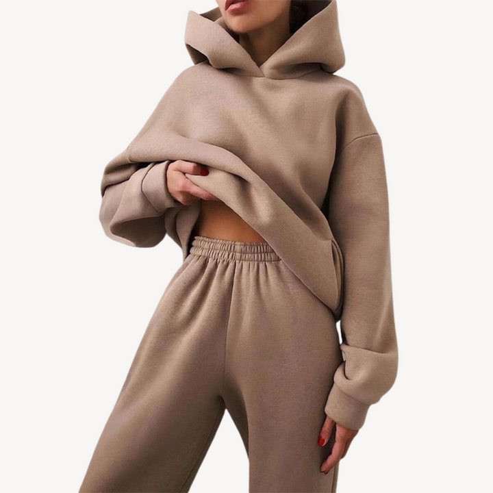 Drune | Damen Hoodie und Jogginghose Set