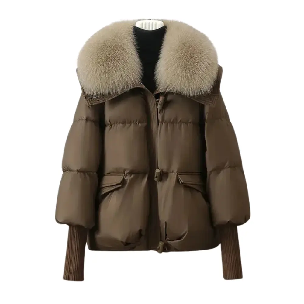 Drune | Warme Frauen Pufferjacke