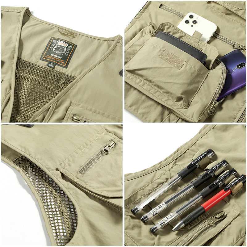 Drune | Multi Pocket Sommerweste