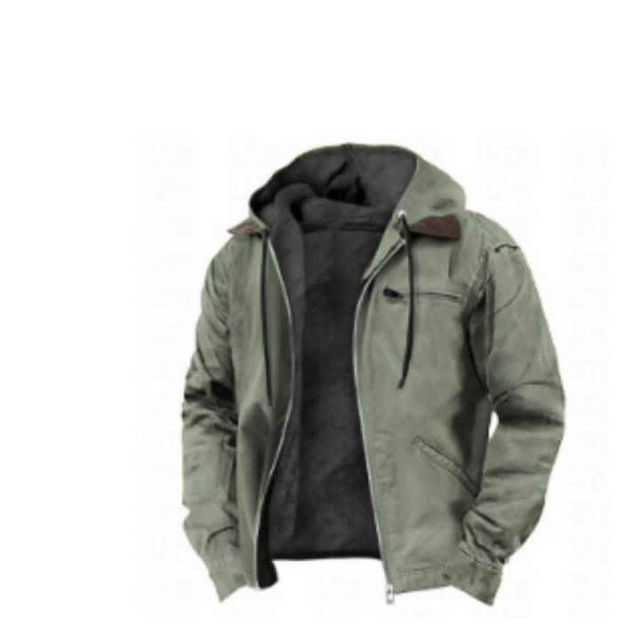 Drune | Herren Kapuzen Freizeitjacke - Mit Reißverschluss