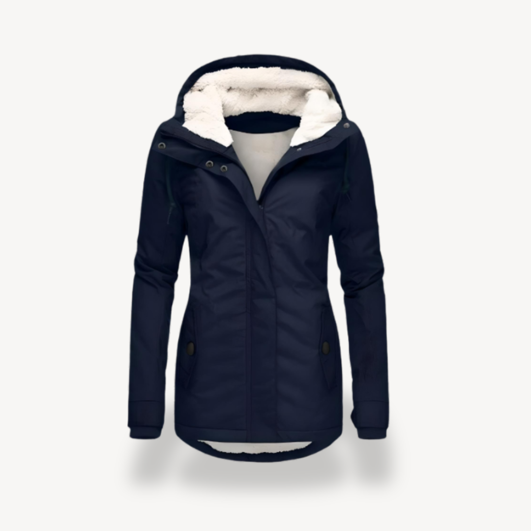 Drune | Damen wasserdichte Winterjacke mit Kapuze