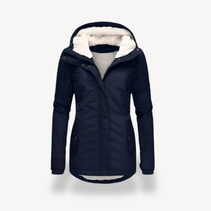 Drune | Damen wasserdichte Winterjacke mit Kapuze