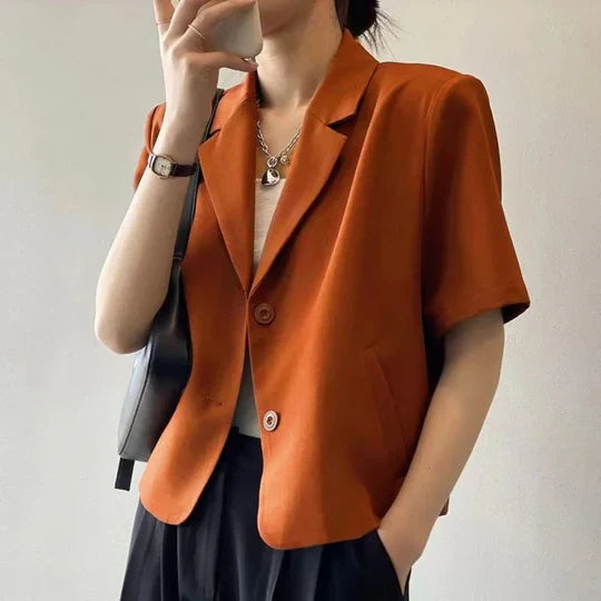 Drune | Kurzärmeliger Blazer