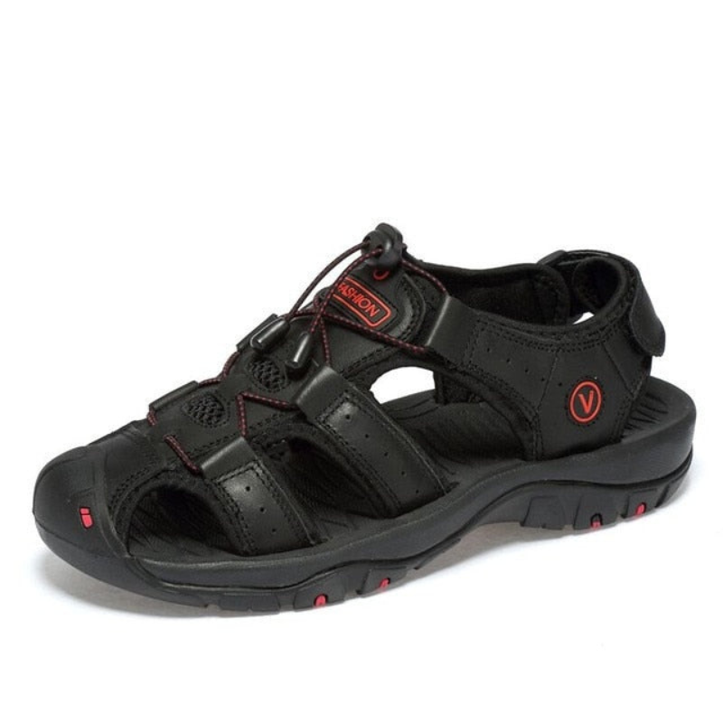 Drune | Herren Leder Sandalen Bequeme & Klassische Sandalen Für Männer