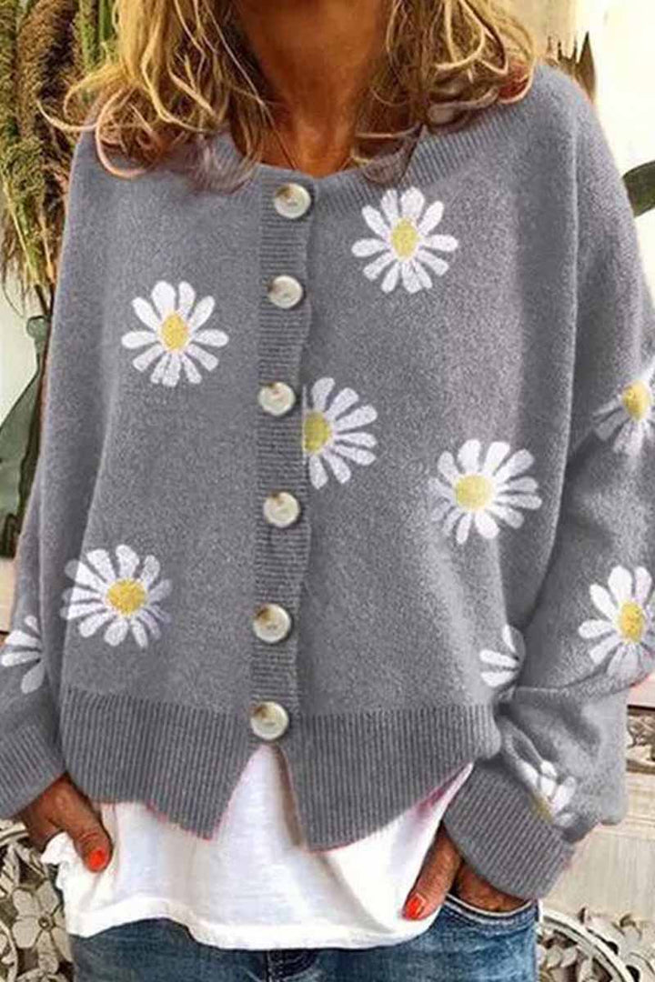 Drune | Elegante und Lässige Winter Strickjacke
