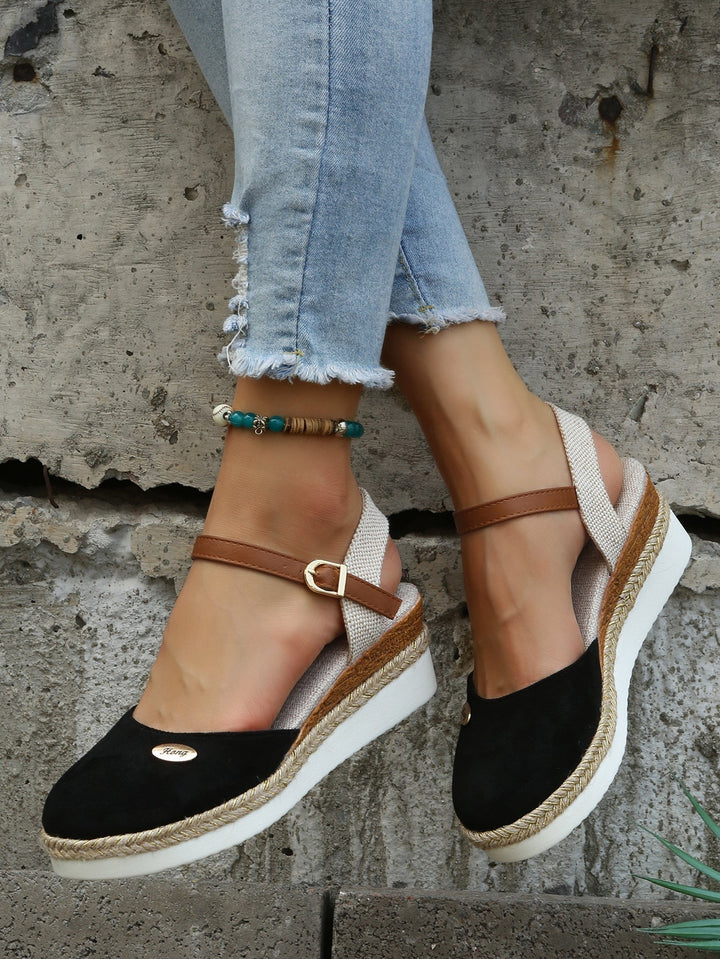 Drune | Orthopädische Trendy Braune Espadrilles