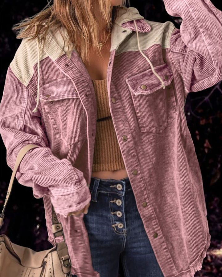 Drune | Stylische Corduroy Jacke
