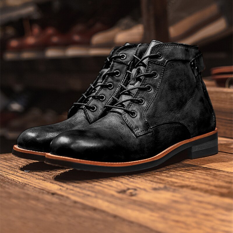 Drune | Orthopädische Lederstiefel Für Männer