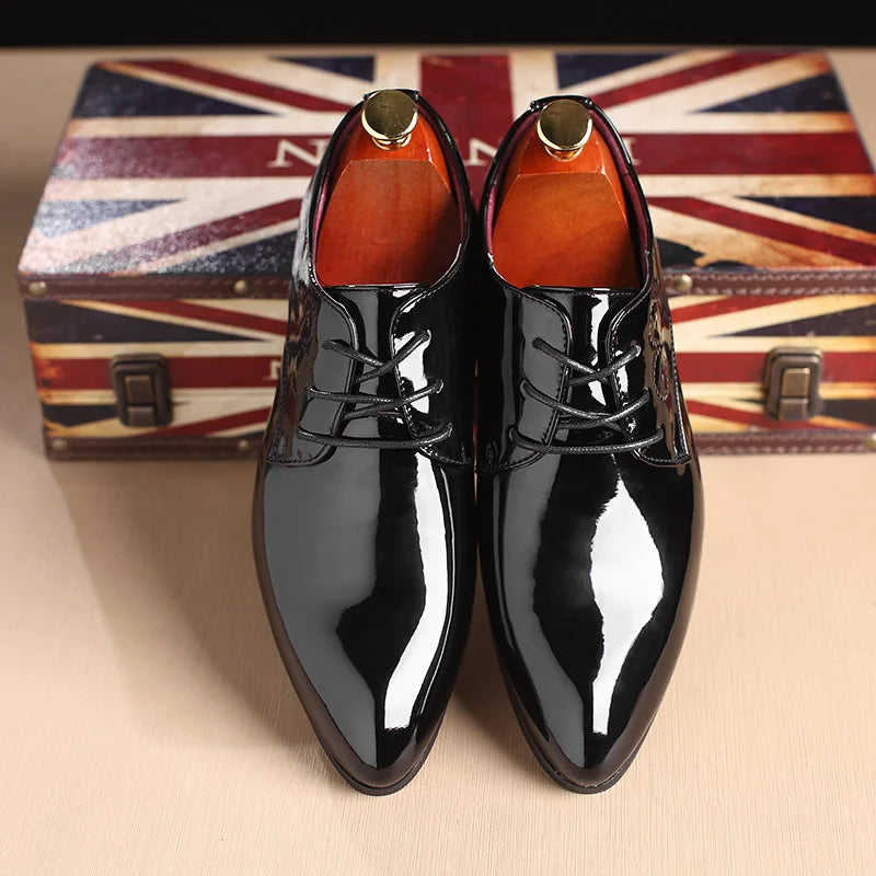 Drune | Glänzende Retro Brogues Für Herren