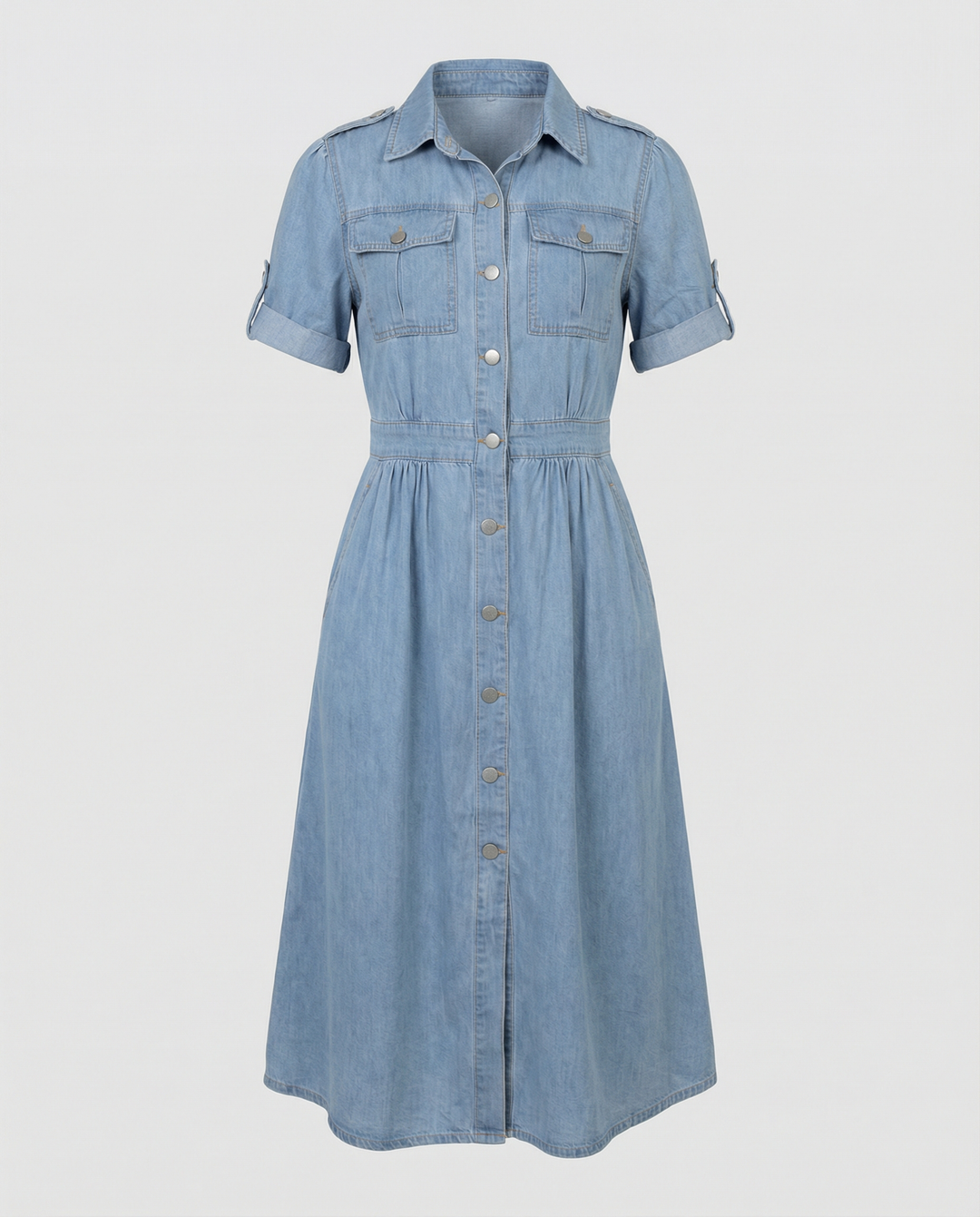 Drune | Alissa Trendy Denim Kleid