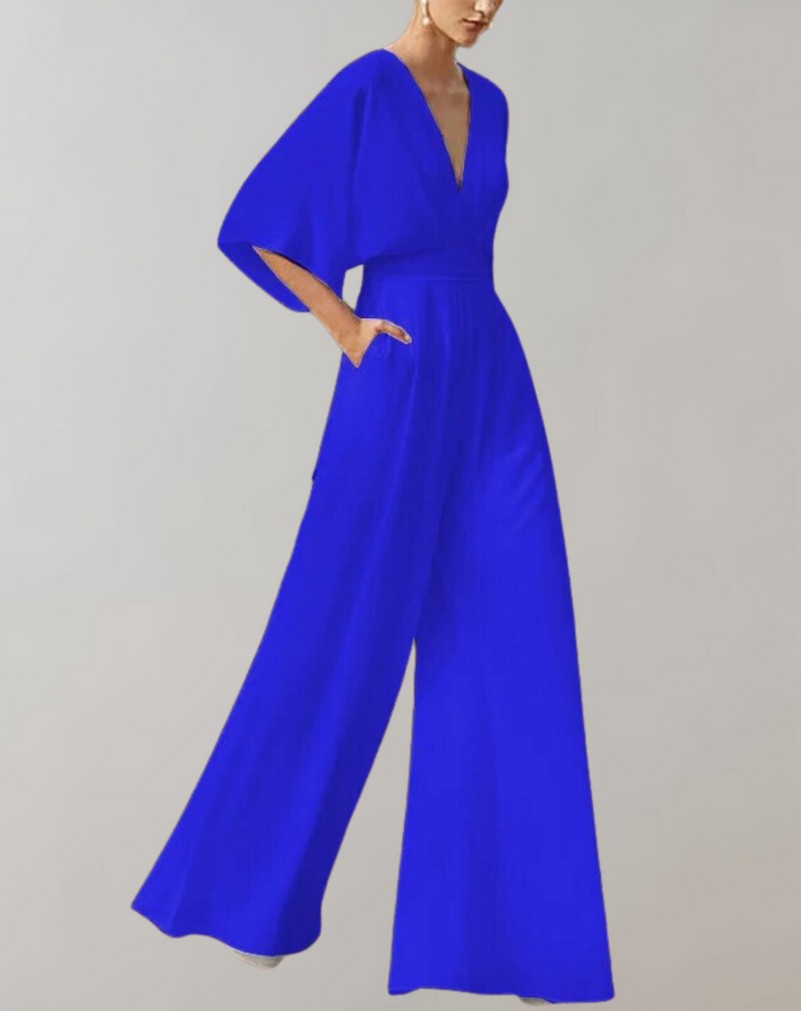 Drune | Lässiger Overall Mit Weitem Bein