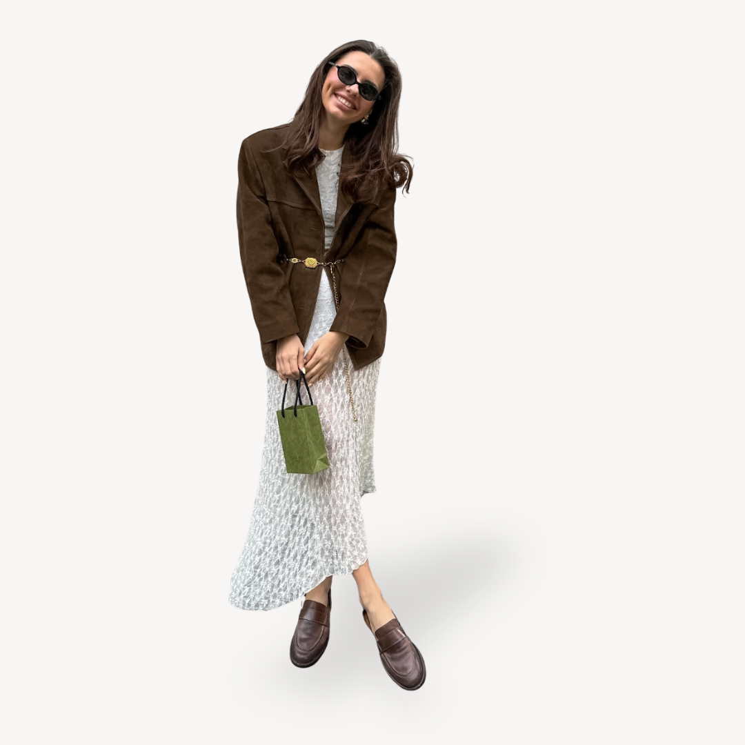 Drune | Oversized Wildleder Blazerjacke Damen
