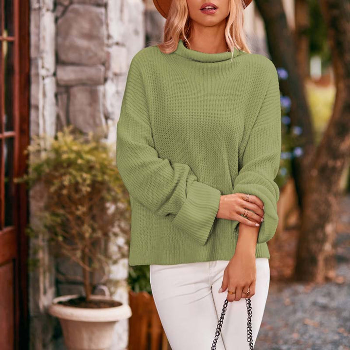 Drune | Schlichter Pullover Aus Einfarbigem Strick