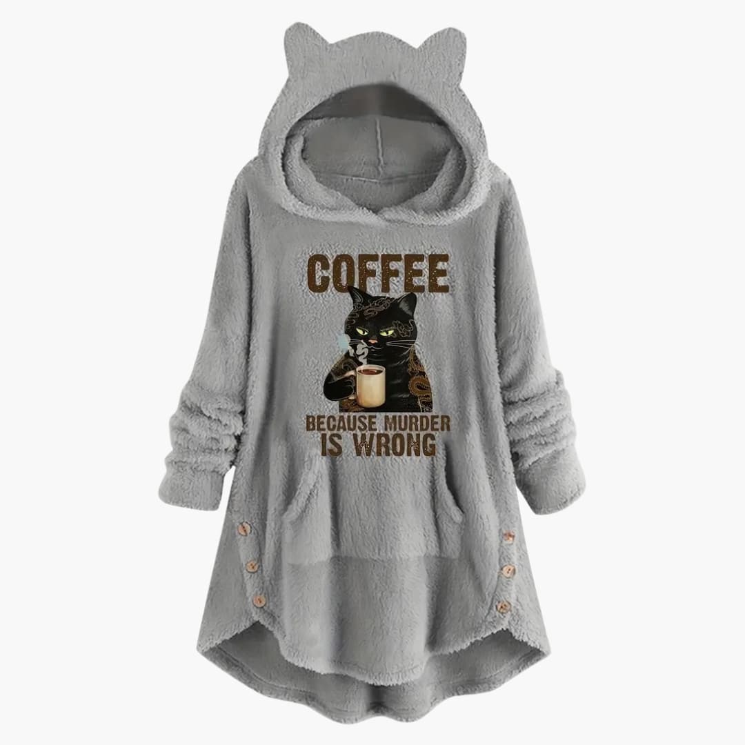 Drune | Pullover mit grafischem Druck für Frauen