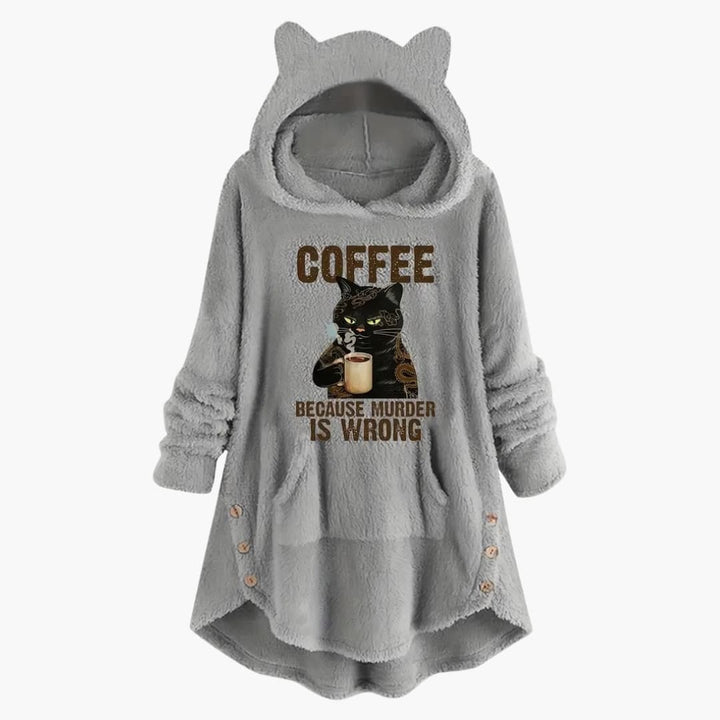 Drune | Pullover mit grafischem Druck für Frauen