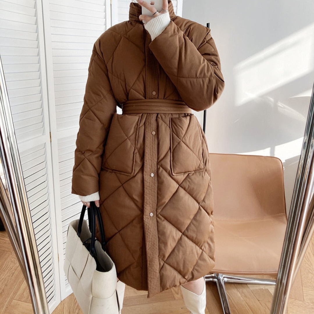 Drune | Winter Steppmantel für Frauen Warm