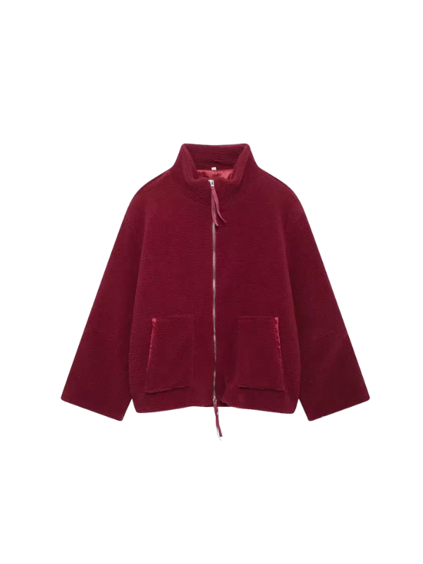 Drune | Oversized Sherpa-Fleece-Jacke Ultraweich und stilvoll für kaltes Wetter
