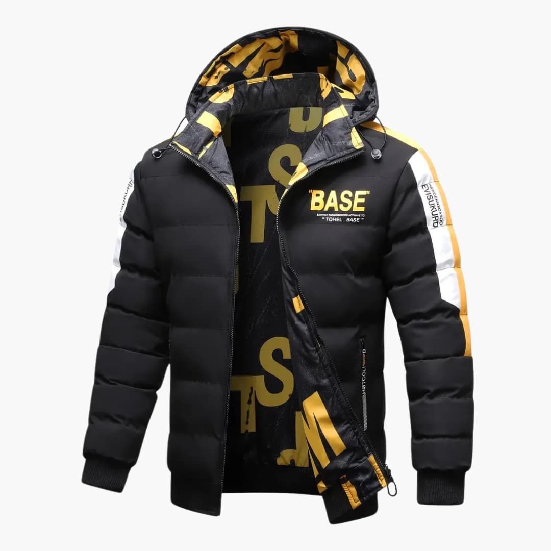 Drune | Wendbare Winterjacke mit Kapuze für Männer