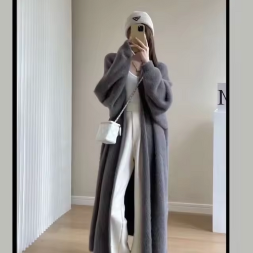 Drune | Lange Strickjacke aus Kaschmir