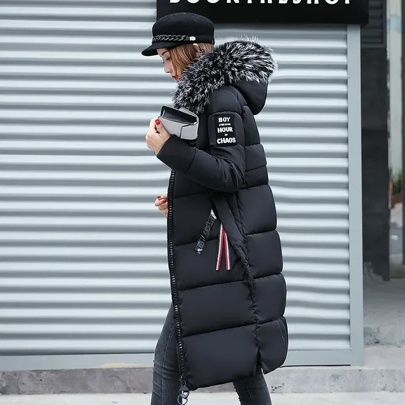 Drune | Winter Parka mit Pelzkragen