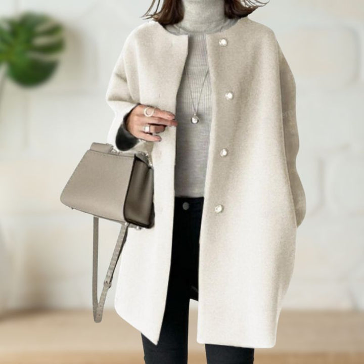 Drune | Minimalistische Wollmantel Elegant und Warm Zeitloses Design