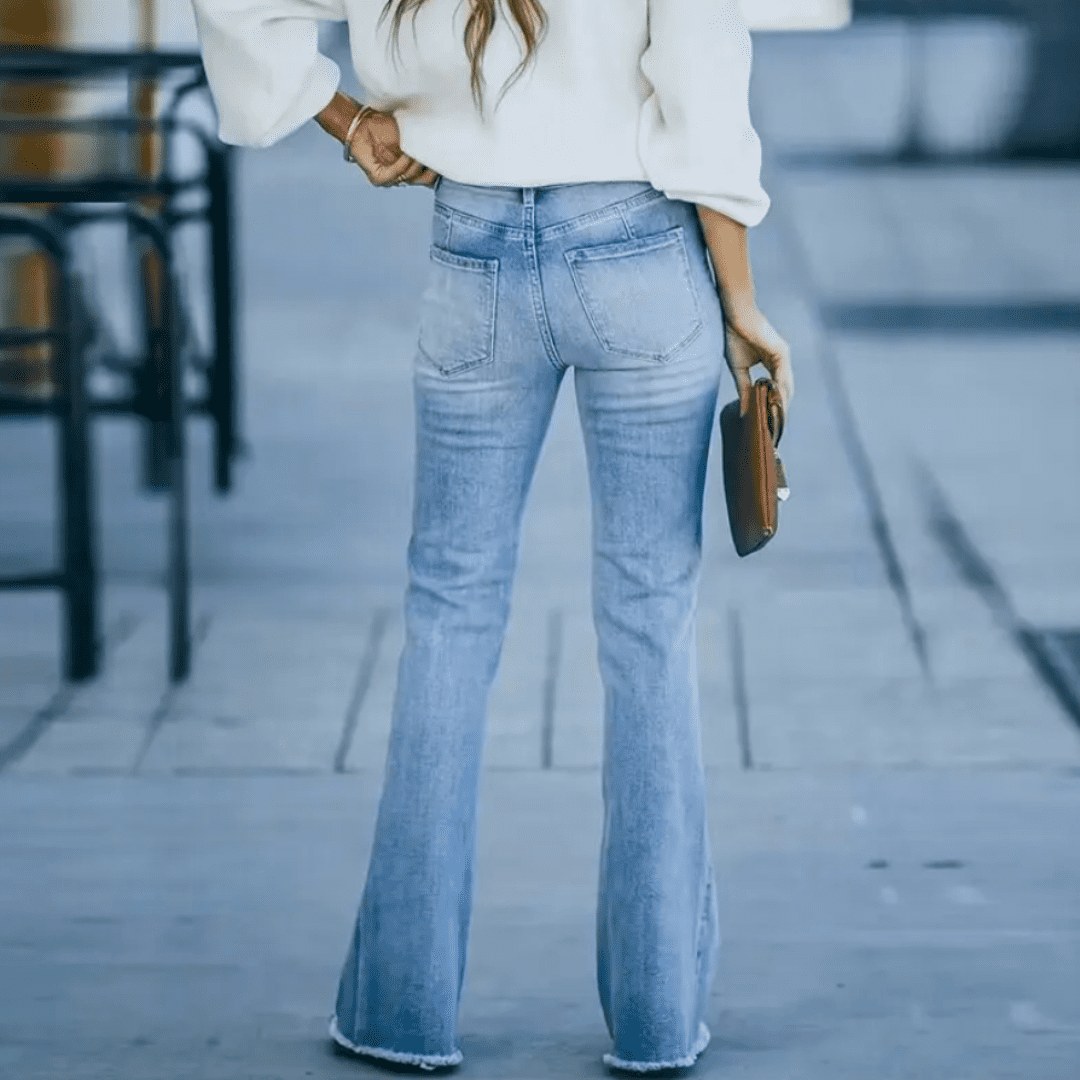Drune – Boho-Stretch-Jeans