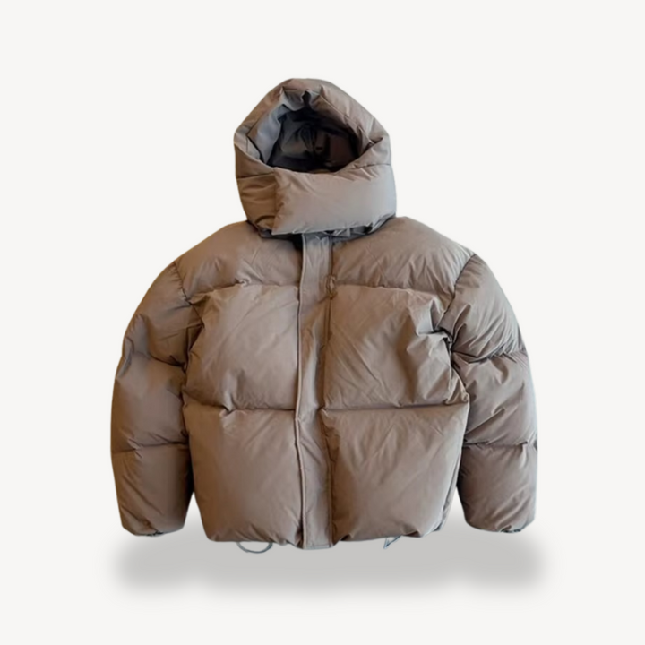 Drune | Damen Hoodie Pufferjacke