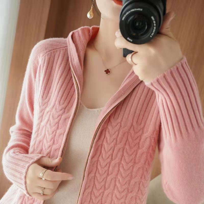 Drune | Kaschmir-Strickjacke