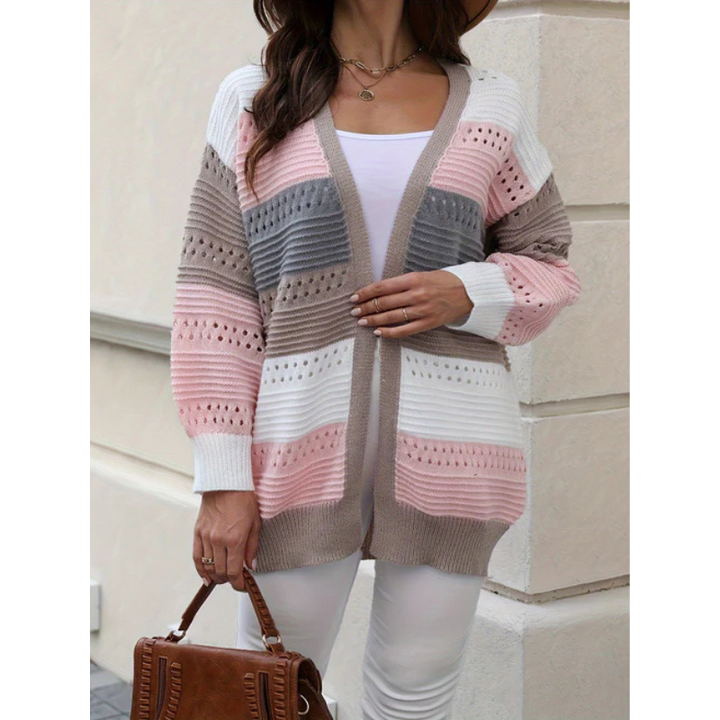 Drune | Cardigan - Gestreift & Lockere Passform