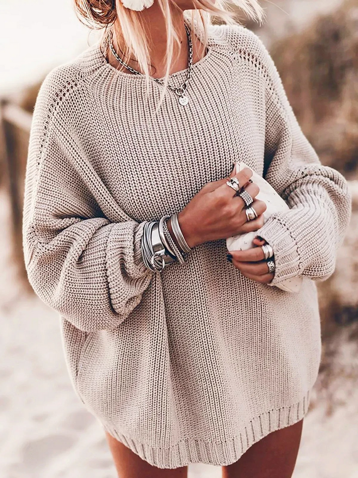 Drune | Fit Damenpullover, Lässiger Herbst Pullover