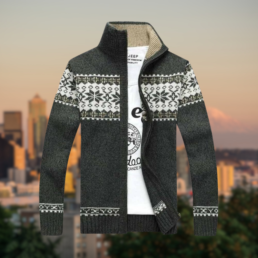 Drune | Sweater Mit Stehkragen