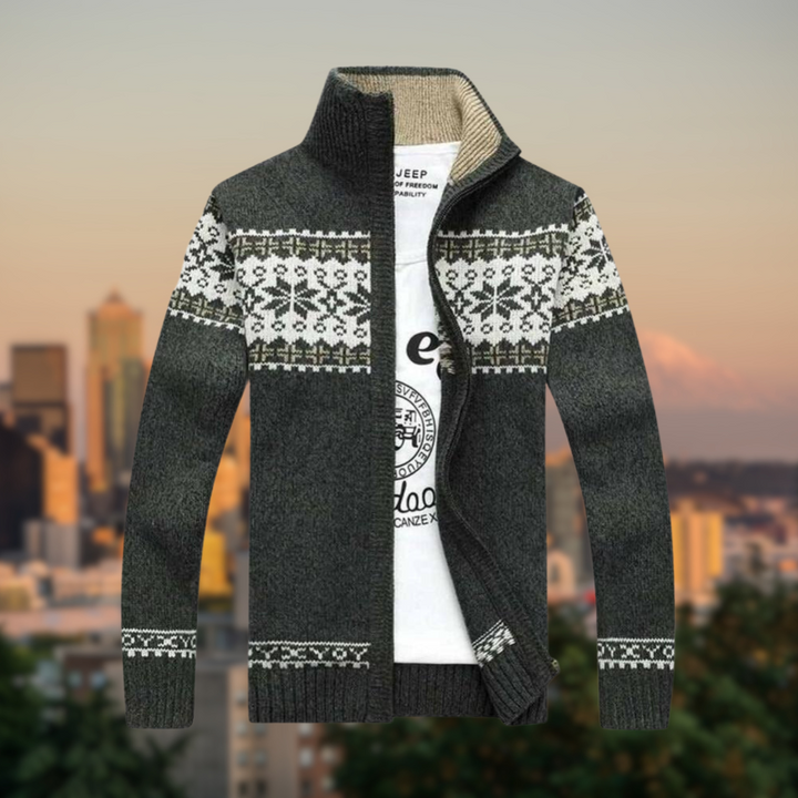 Drune | Sweater Mit Stehkragen