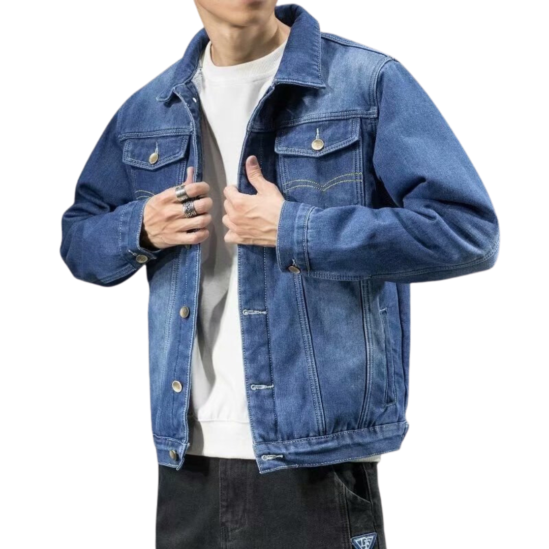 Drune | Winter Herren Denim Jacke