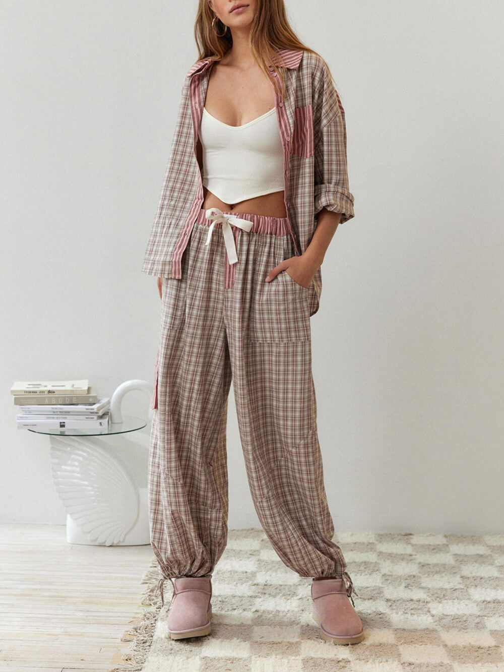 Drune | Lockeres Pyjama-Set