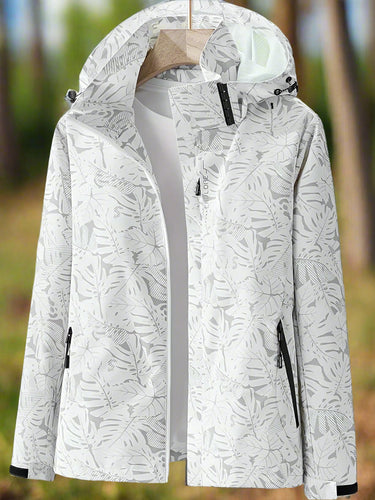 Drune | Wasserdichte Regenjacke mit Kapuze und Reißverschlusstaschen