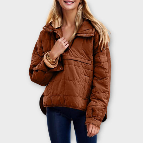Drune | Gestepptes Jacket mit Kapuze