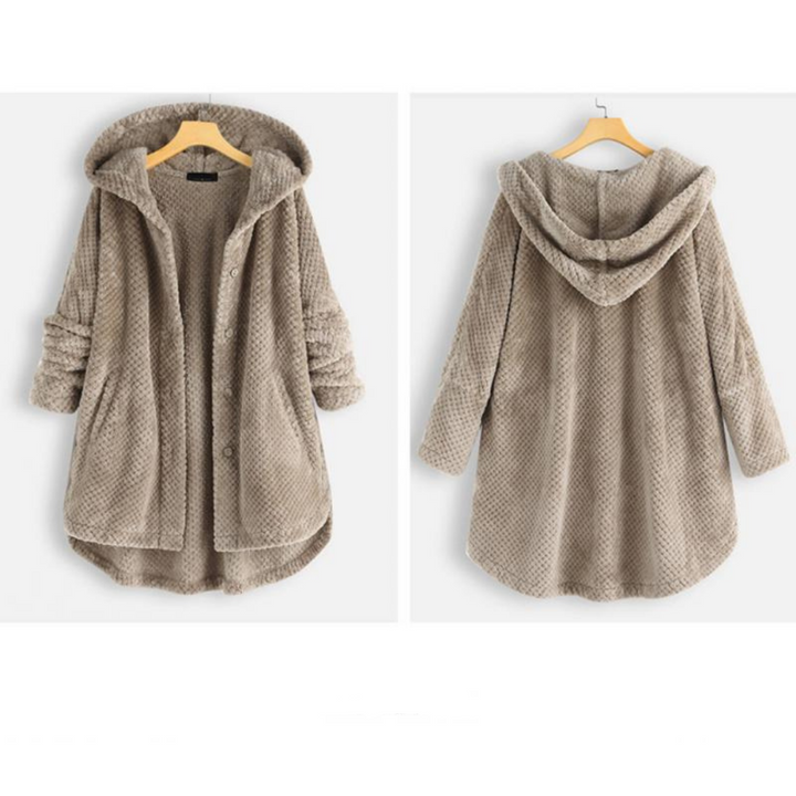 Drune | Stylische, Superweiche Fleece-Kapuzenjacke