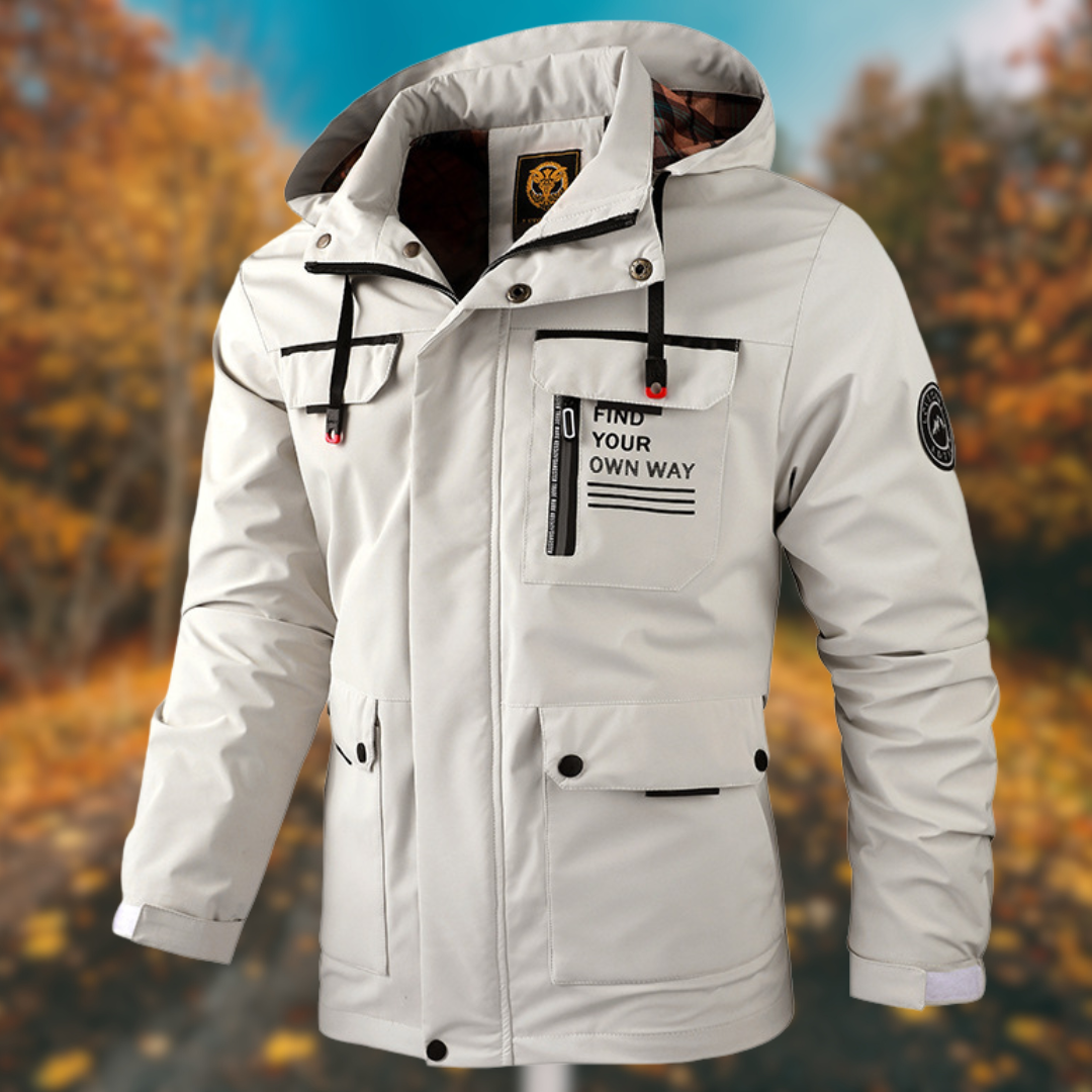 Drune | Herrenjacke mit Kapuze