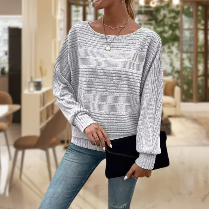 – Strickpullover aus Baumwolle