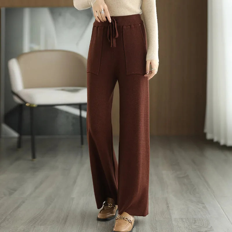 Drune | Weite Wollhose