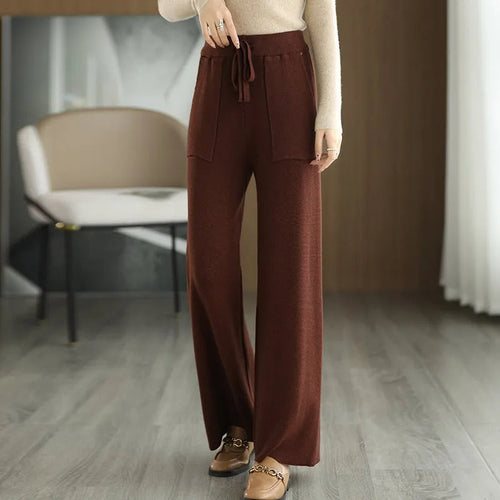 Drune | Weite Wollhose