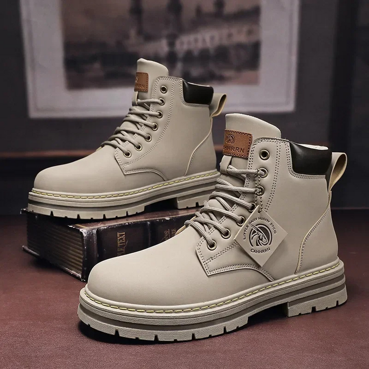 Drune | Outdoor Herrenschuhe Stiefel Mit Rutschfester Sohle Und Schnürung