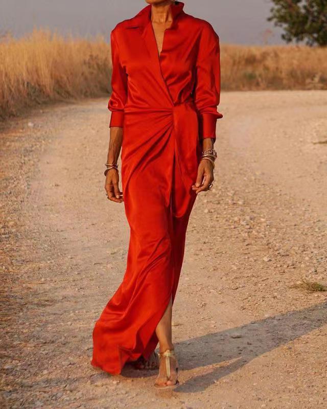Drune | Lefèvre Modisches Seidenkleid