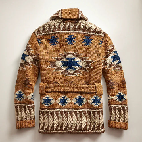 Drune | Valentino Jacquard Wollweste
