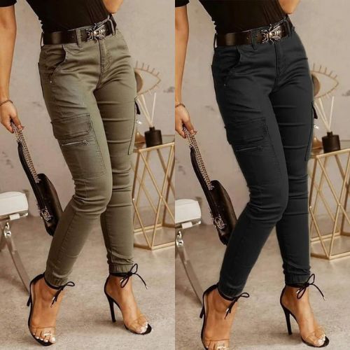 Drune | Trendy Cargo-Jeans für Damen – Modern und Bequem