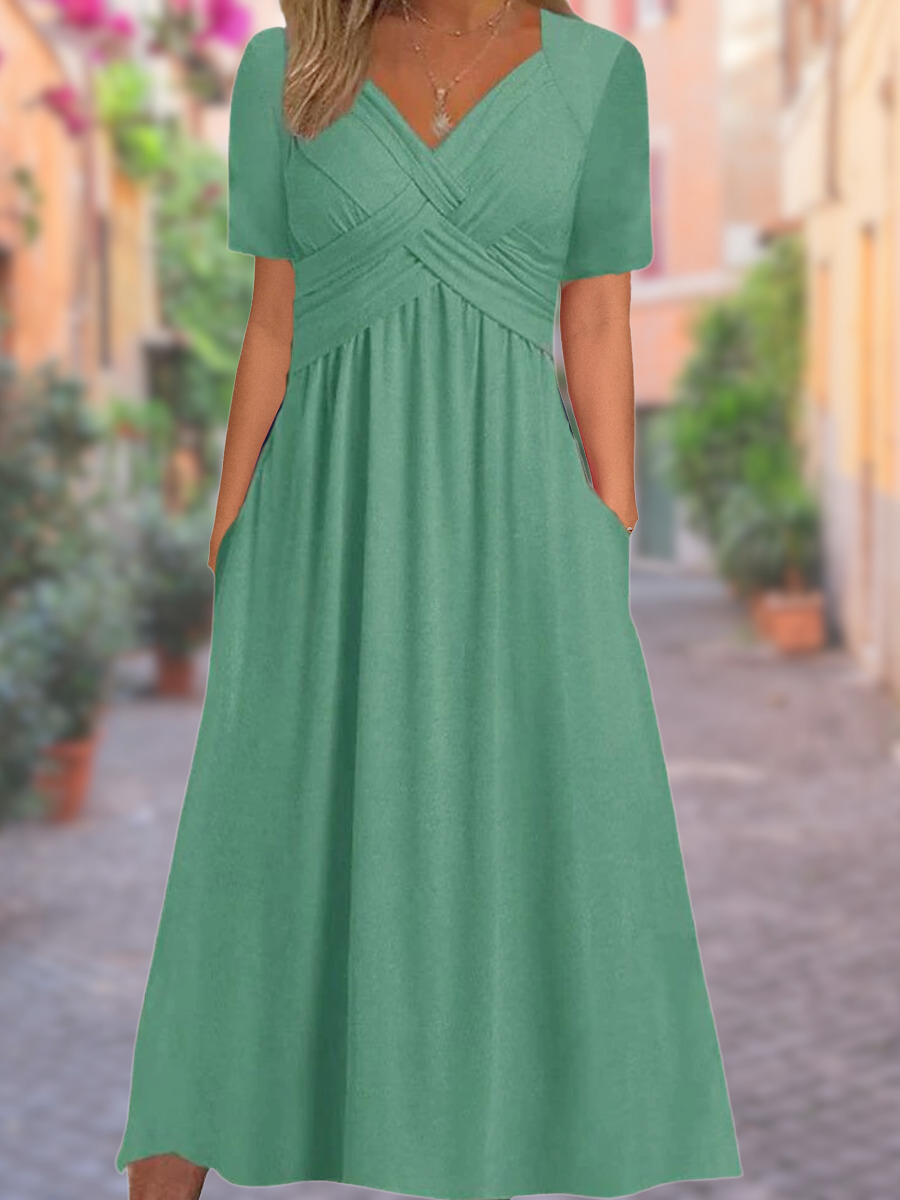 Drune | Neck Summer Dress