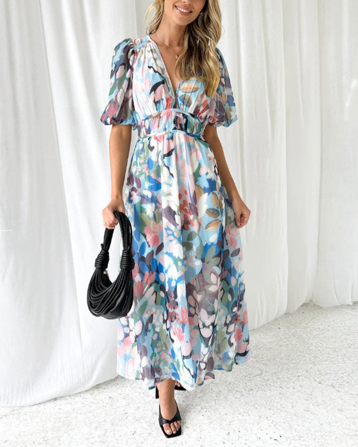 Drune | Elegantes Blumen-Maxi für Damen